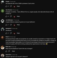 Fans in the YouTube comments section reacting to the streamer's story (Image via Null Reverse/YouTube)